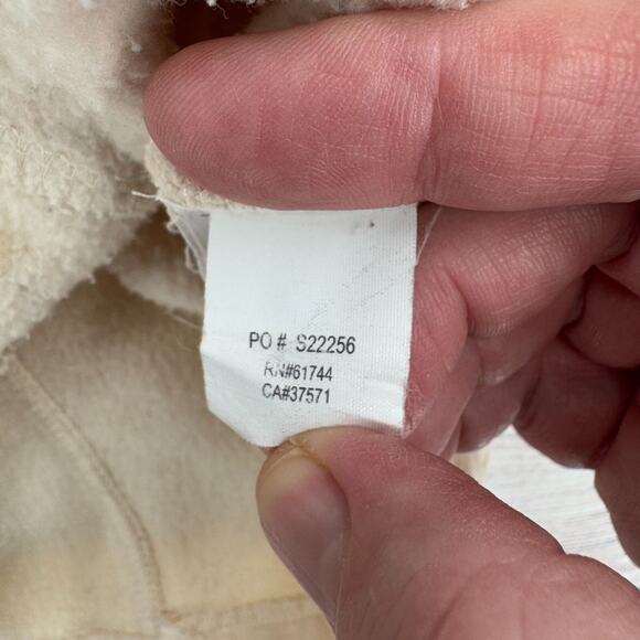 Rip Curl Banyans Fleece Jacket Women's Size Small Cream/Beige - Picture 10 of 15